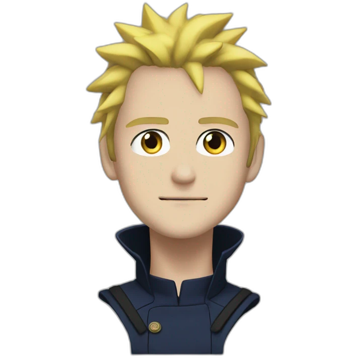 macron in naruto emoji