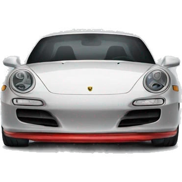Une Porsche en forme de Ferrari emoji