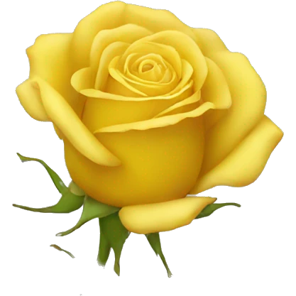 yellow rose emoji