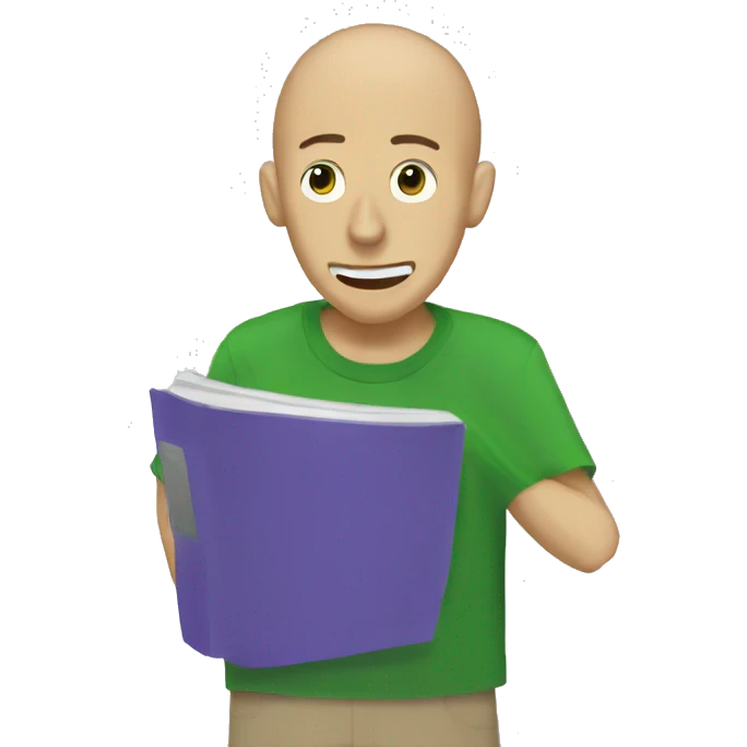 Baldi emoji