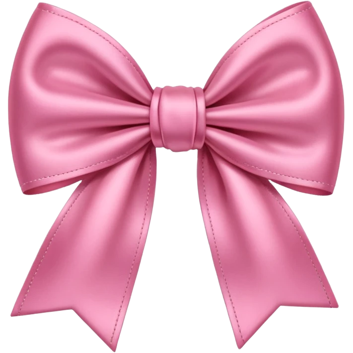 Bow pink emoji