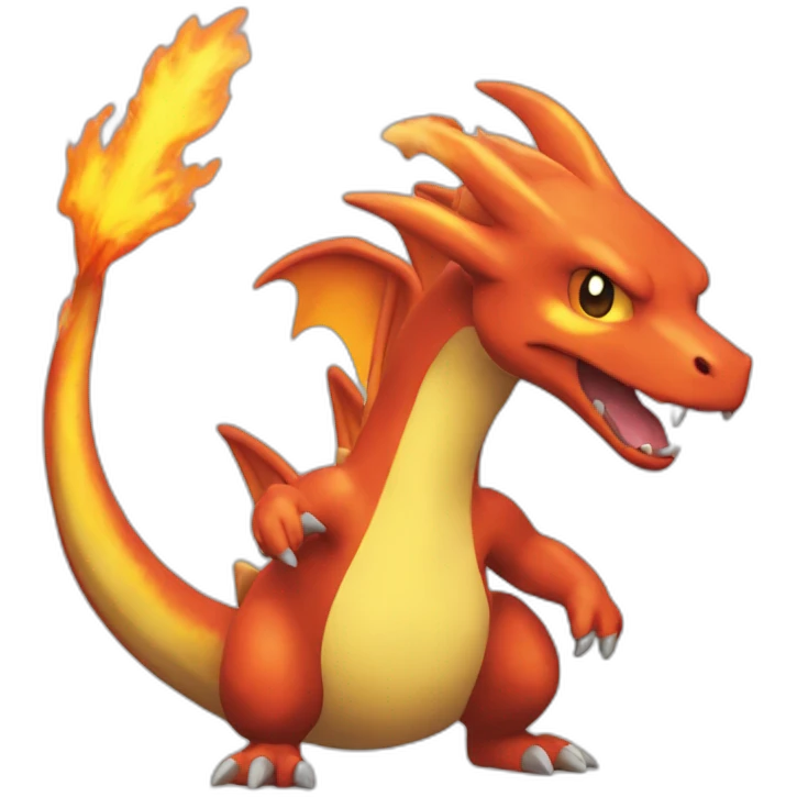 Dracaufeu pokemon emoji