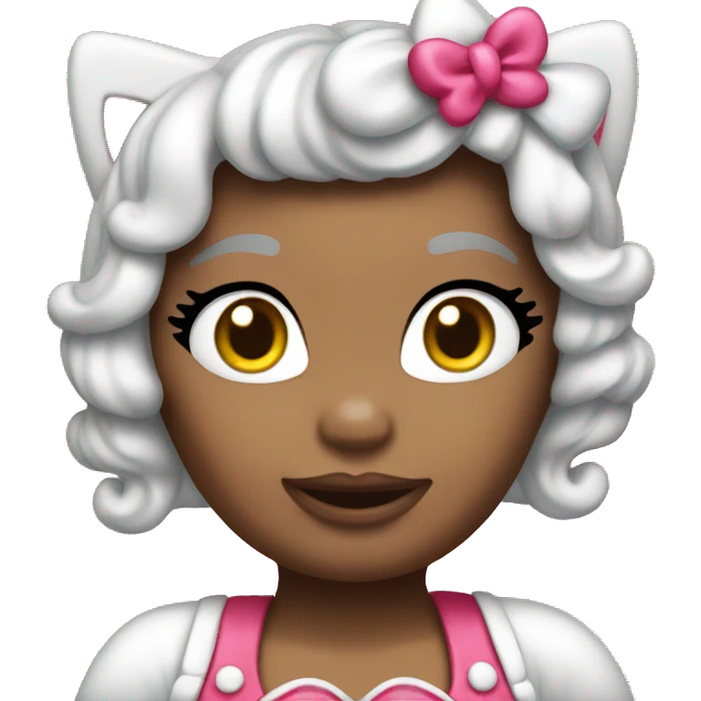Hello kitty coquette emoji