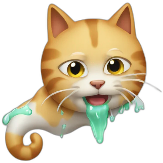 cat-vomiting emoji