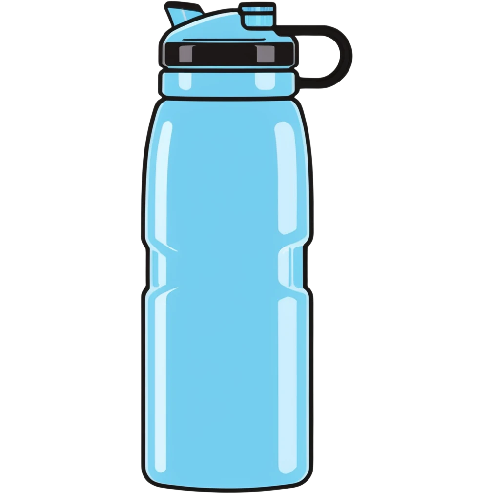 insulated sports water bottle emoji