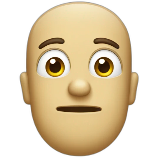 Concombre en pierre emoji