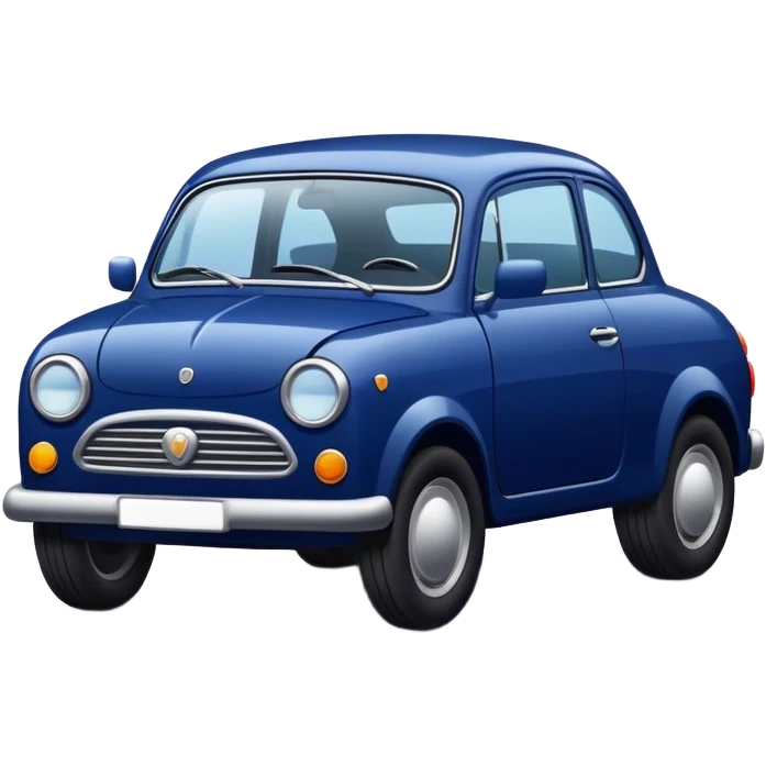 dark blue car emoji