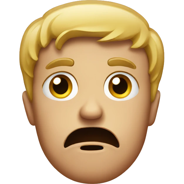 Face confused emoji