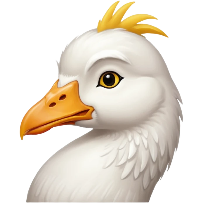 Hen goose
 emoji
