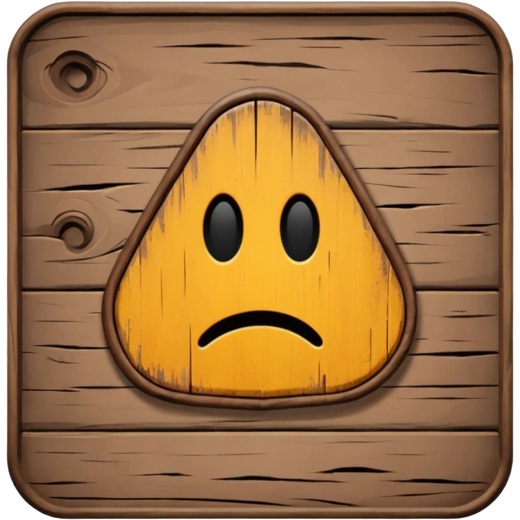 Alone sign emoji
