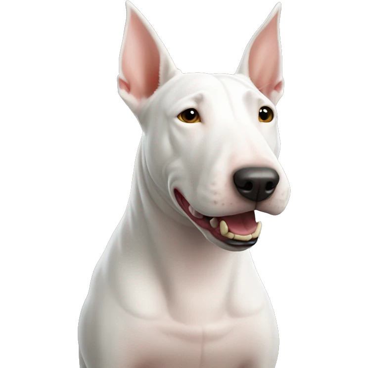 Bull terrier with sd9 emoji