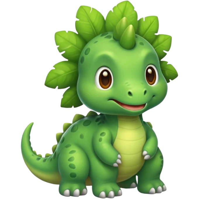 cute fluffy dinosaur emoji