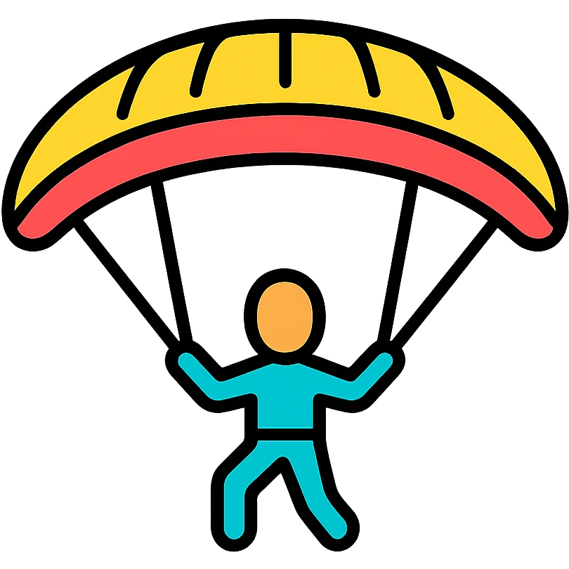 paraglider emoji