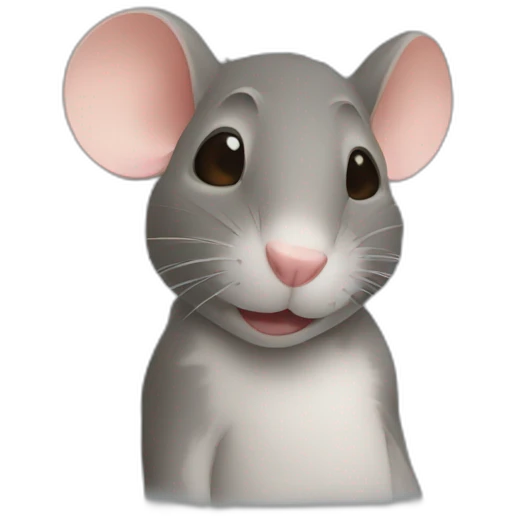 Un rat radin emoji