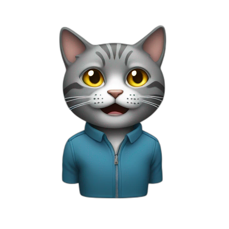 Un chat qui fume emoji