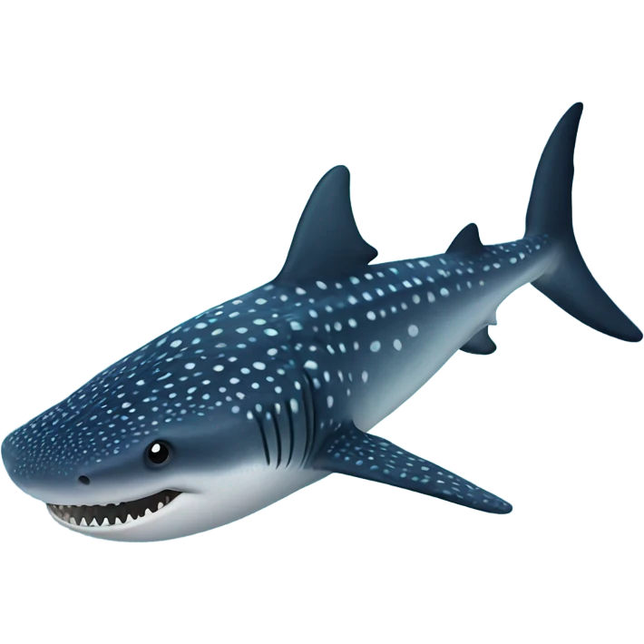 Whale shark emoji