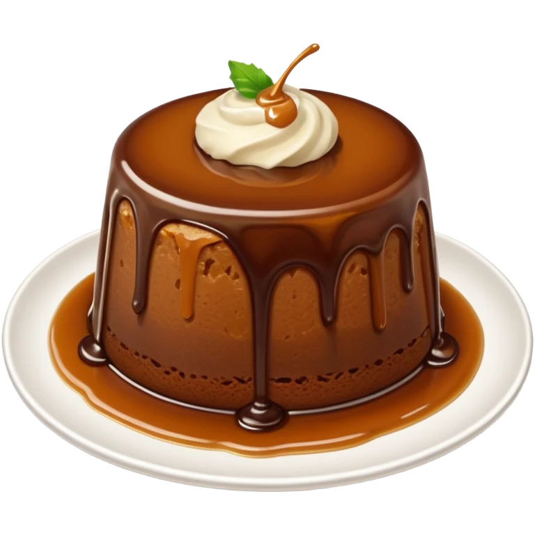Sticky toffee pudding emoji