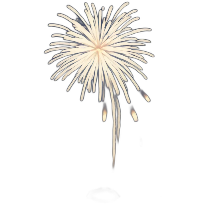 white-fireworks emoji