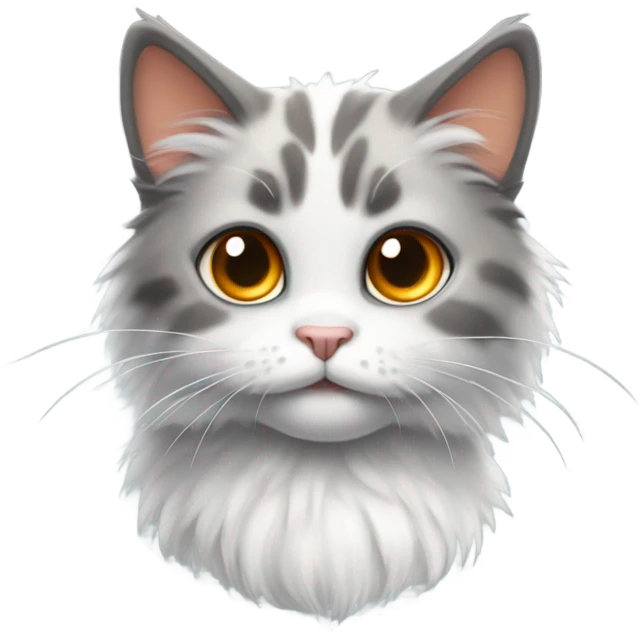 a cute cat emoji