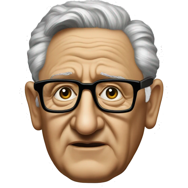 photorealistic Henry Kissinger  emoji
