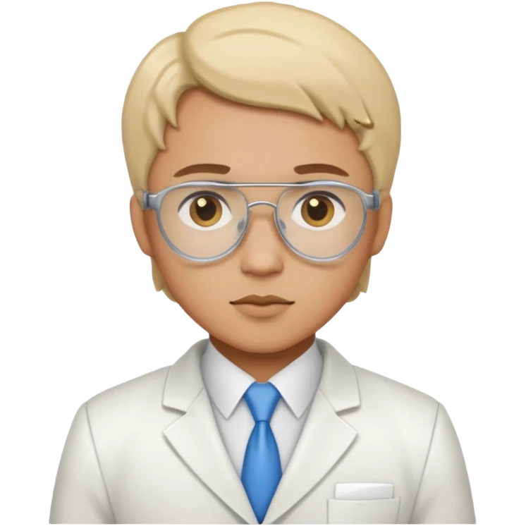 lab investagoter with white suits emoji