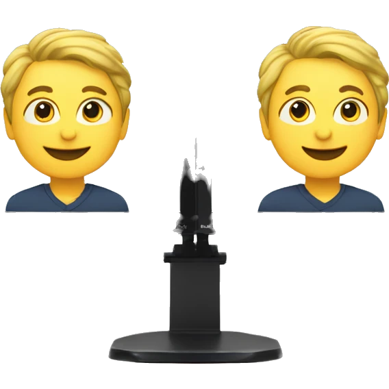 jsaux flipgo dual screen monitor emoji