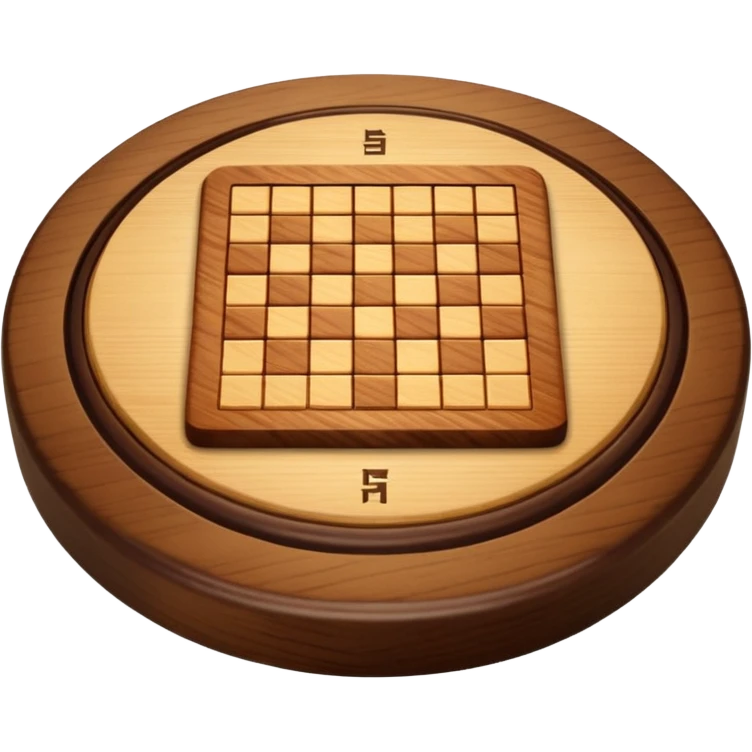 Shogi chess circle piece, generals piece emoji