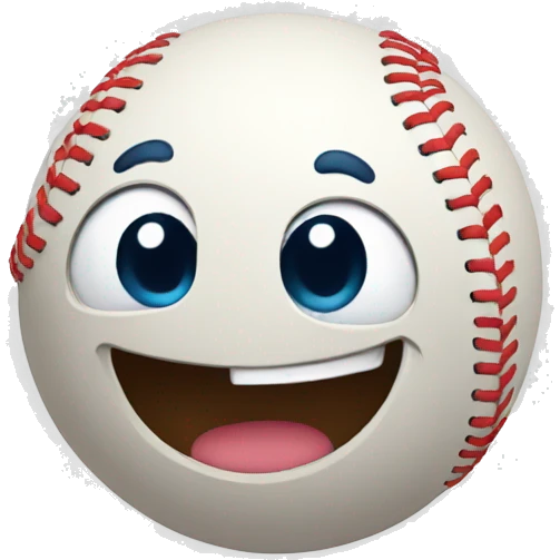 baseball happy emoji