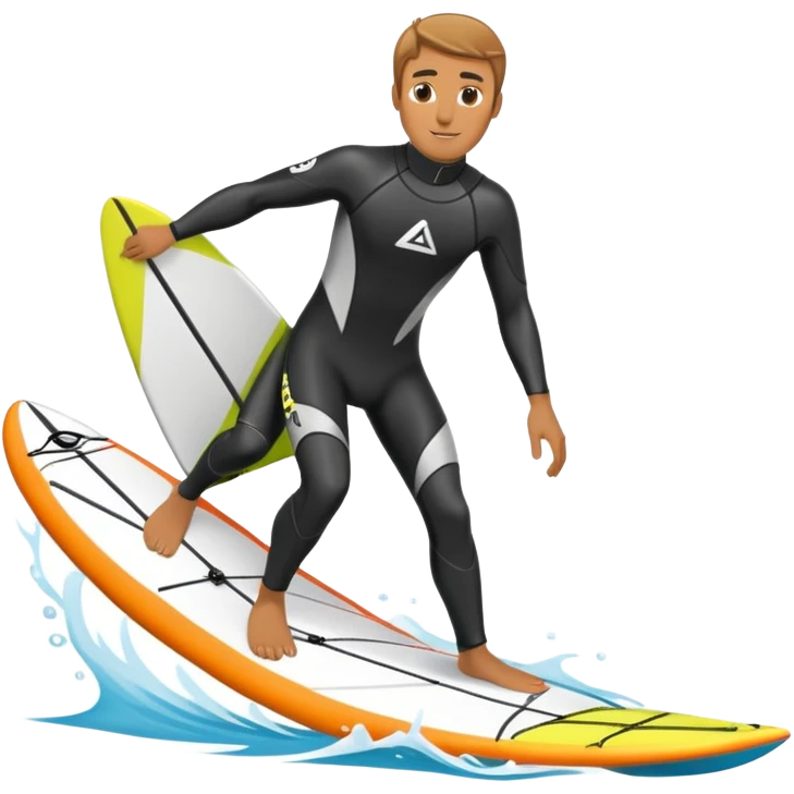 Windsurfer emoji