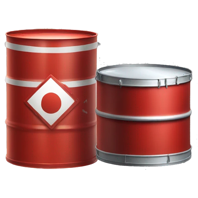 red oil drum emoji