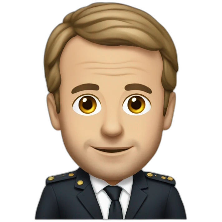 Emmanuel Macron emoji