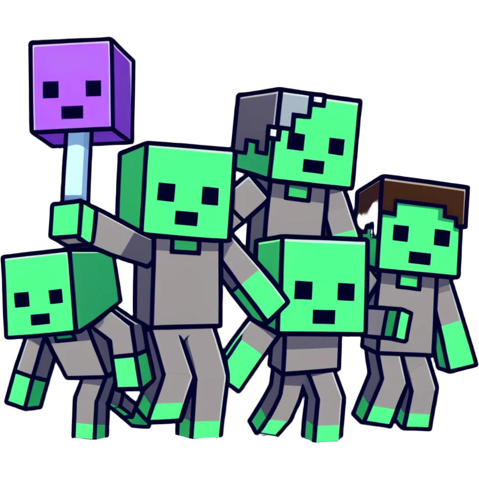 Minecraft mob emoji
