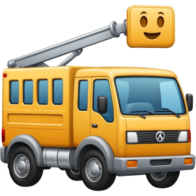Caminhão arqueado emoji
