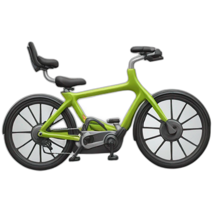 Recumbent bicycle  emoji