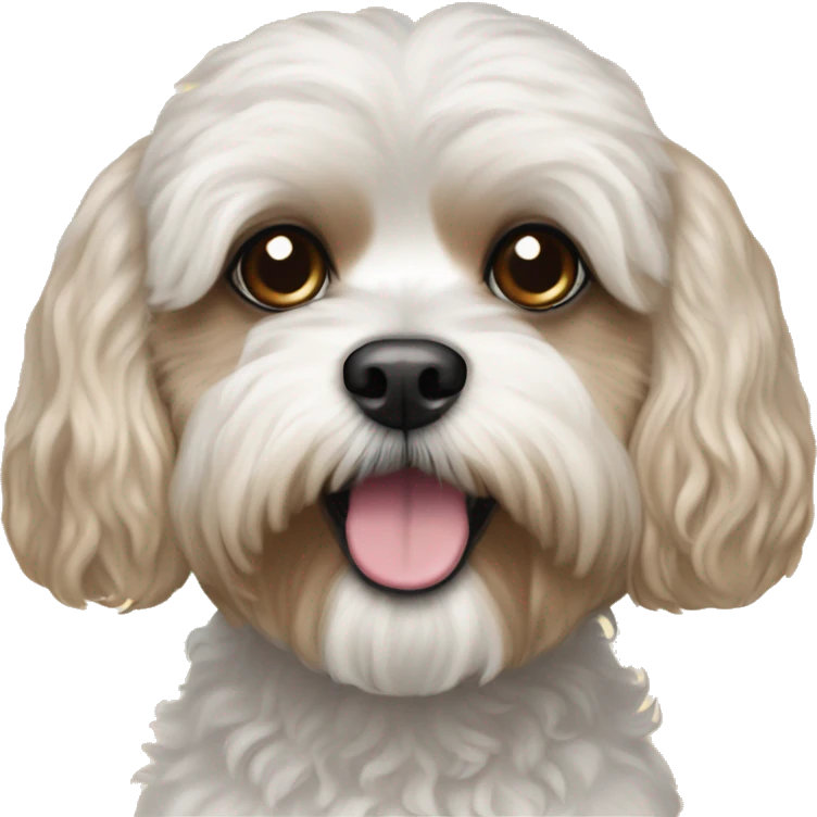 Poodle Shih Tzu mix emoji
