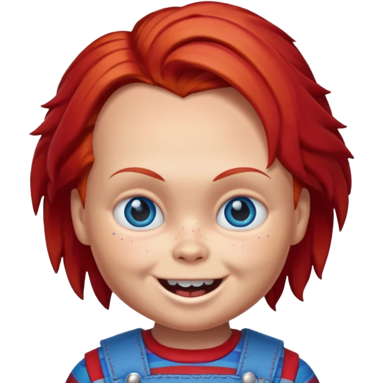 Un emojin de chuky emoji