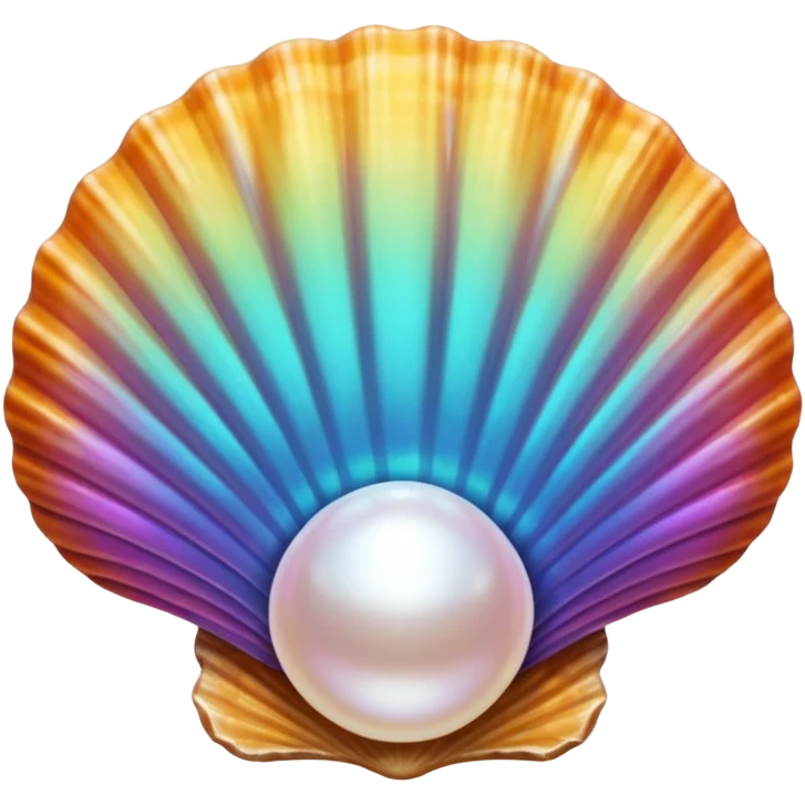 OpenSea shell with pearl emoji