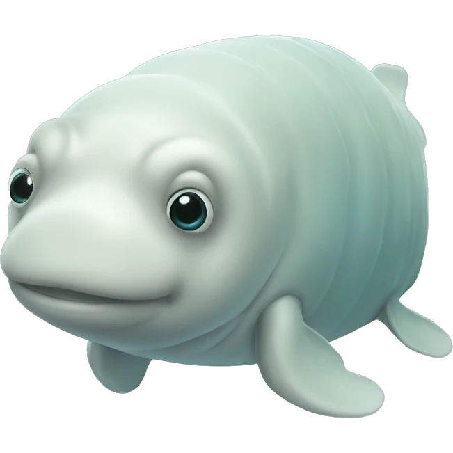 Tardigrade beluga whale emoji