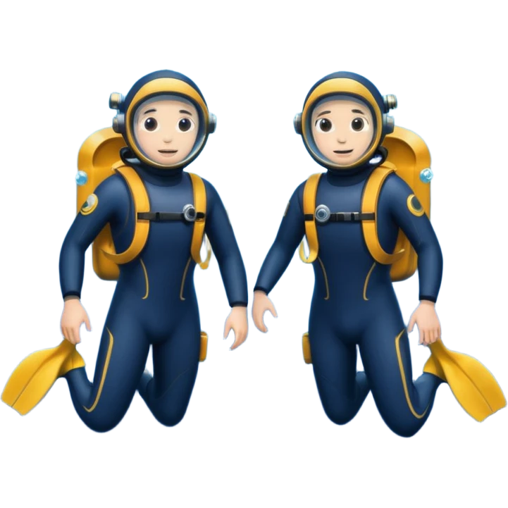 Buceadores comerciales emoji