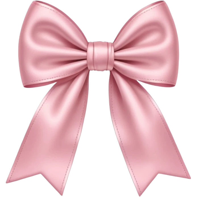 Light pink bow emoji