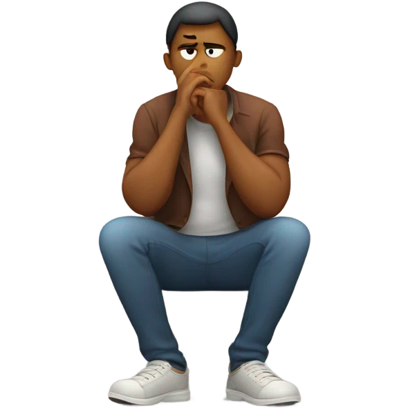 Frustration and boredom  emoji