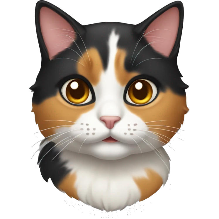 Calico cat emoji
