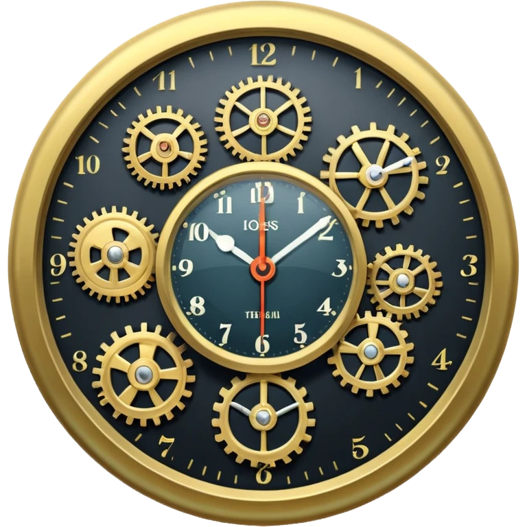 mechanic clock emoji