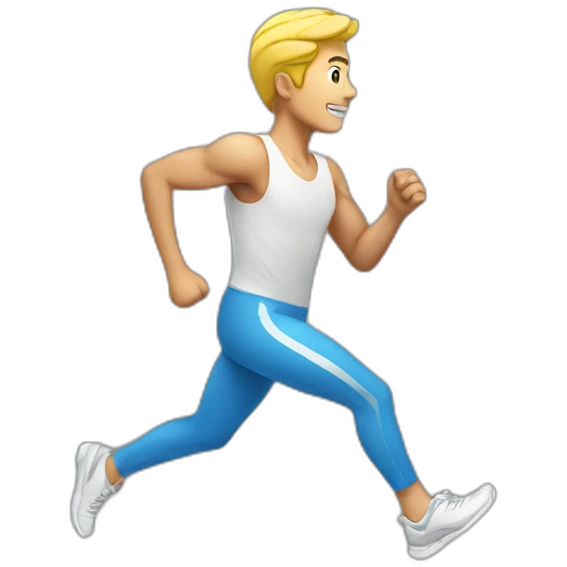 running man emoji