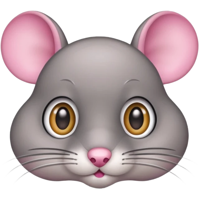 big eye mouse emoji