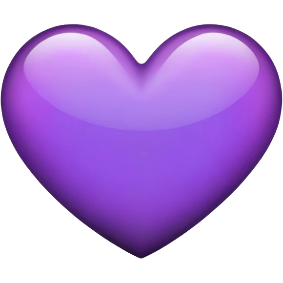 Black heart with purple fade emoji