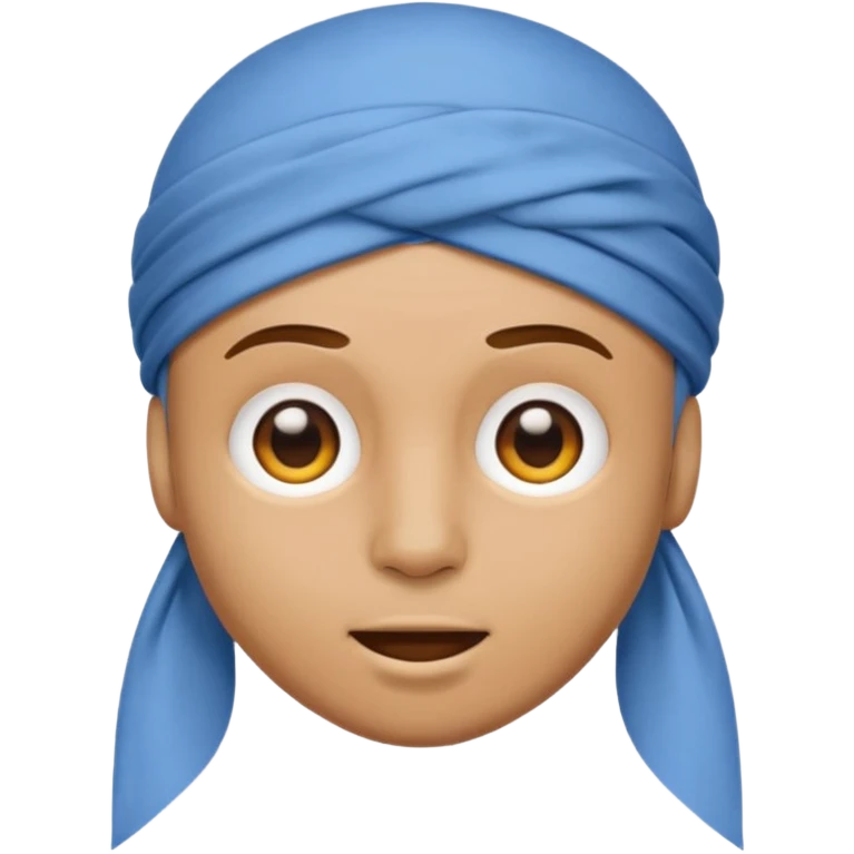 Emoji doing Rizz face with durag on head  emoji