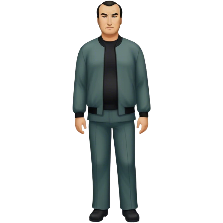 unhealthy steven segal full-body balding with ponytil emoji