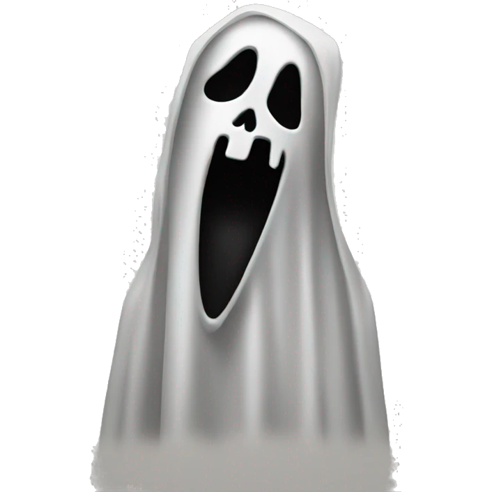 ghostface from scream movie  emoji