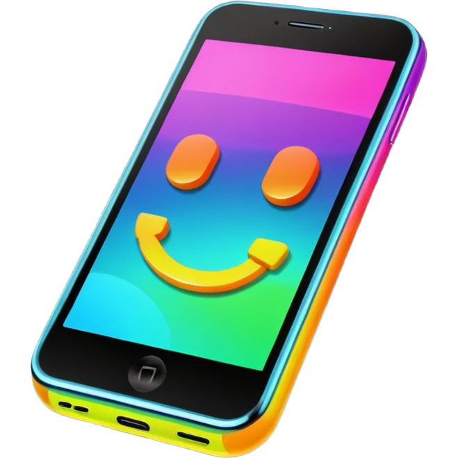 Funky smartphone  emoji